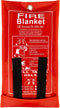 FLASLD Fire Blanket for Home and Kitchen, Emergency Fiberglass Fire Blankets, Flame Retardant Protection (3 ft x 3 ft)