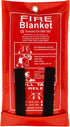 FLASLD Fire Blanket for Home and Kitchen, Emergency Fiberglass Fire Blankets, Flame Retardant Protection (3 ft x 3 ft)
