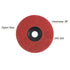 HARFINGTON 5pcs Nylon Fiber Polishing Wheel, 4" x 5/8" Abrasive Wheels, 240 Grit Non Woven Flap Disc for Grinding,
