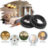 Zorveiio 6 1.26''/32mm Pcs Lamp Shade Ring Retaining Rings Light Socket Collar Ring for Lamp Shade Light Fixture