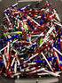 SE ROSE Wholesale Bulk Lot Misprint Plastic Pens (50 Pack)