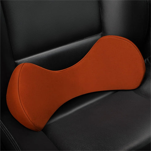Generic Tailbone Car Lumbar Support Pillow - Slim Fit Memory Foam Lower Back & Cushion for Seat, Relieves Back Pain On