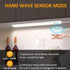 16 Inch Counter 3000K 6000K, Dimmable Closet, Under Cabinet Lights with Hand Wave, Plug in LED Under Light, Over Sink