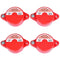 Gate Valve Lockout, 4 Pack Valve Lockout Device for 1" to 2-1/2" Diameter Valve Handle, Secure for Outdoor Use