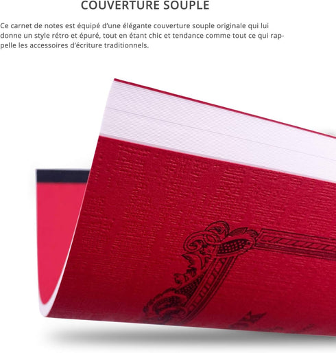 ??? Apica CD15RN B5 Notebook, Red