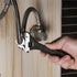 WORKPRO 6" Adjustable Wrench - Black Oxide Wrench with Inch/Metric Scale, Premium Cr-V Steel