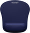 TECKNET Ergonomic Gaming Mouse Pad with Wrist Support, Comfortable Portable Mousepad for Computer, Blue