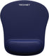 TECKNET Ergonomic Gaming Mouse Pad with Wrist Support, Comfortable Portable Mousepad for Computer, Blue