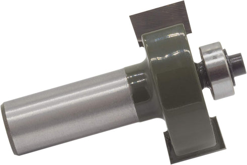 1/2 Rabbet Router Bit Set for Woodworking, 1/2" Shank, 1/2" Cutting Height, 7 Bearing Set