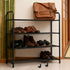 20pcs 11mm Closet VOSAREA Shoe Rack Connectors: Modular Tube Joints - Diy Storage Rack Connectors for Wardrobe