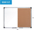 MasterVision Maya Series Dry Erase White Board Cork Bulletin Board Combo - Wall Mounting, Self-Healing Cork, 18" x 24",