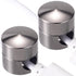 Pndeyo 2pcs Self-Adhesive Cable Anchors for Desk, Aluminum Phone Cord Holder Clips, Adjustable