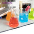 10pcs 100ml Upgraded Thick Glass Beakers, Griffin Low Form Set with Double Scale, 3.3 Boro, LVA024