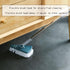 37" Tub Cleaner Brush with Long Handle, Extendable Tub Scrubber with Locking Head, No Scratch Shower Cleaning Brush