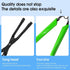 Optical Fiber Pliers, Fiber Optic Connector Tool for Insertion and Removal, Long Nose Pliers for SC and LC Connectors