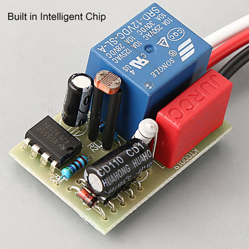 Generic 110V 110V 10A Auto On/Off Photocell Light Sensor Switch, Light Photoswitch, Photocell Switch, Photo Control