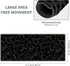 Large Gaming Mouse Pad Plus a Coasters + Cable Clips, Black Leopard Print Extended Mousepad (31.5 x 11.8) with Stitched Edge, Foldable Computer Keyboard Desktop Animal Decor Mouse Mat for Home Office by SROJDHFJB