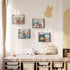 X-cosrack 4-Tier Vertical Wall File Holder, Metal Wall Organizer with Tag Slot for Office Home