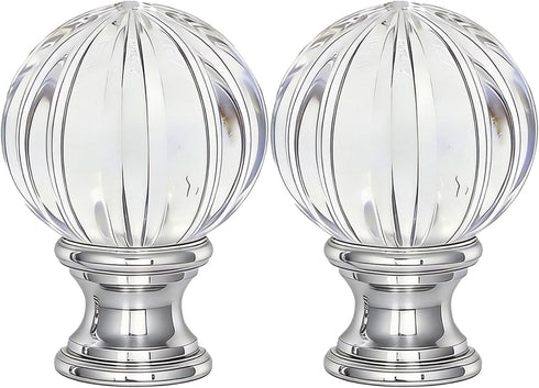 Glveaoui 3pcs Art Finials Lamp Decor Replacement Light Screw Caps Knob for Lamp