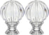 Glveaoui 3pcs Art Finials Lamp Decor Replacement Light Screw Caps Knob for Lamp