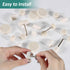 Sukh 145PCS Wool Felt Polishing Pad, Felt Buffing Wheel for Polishing Kit with 1/8 Inch Shank