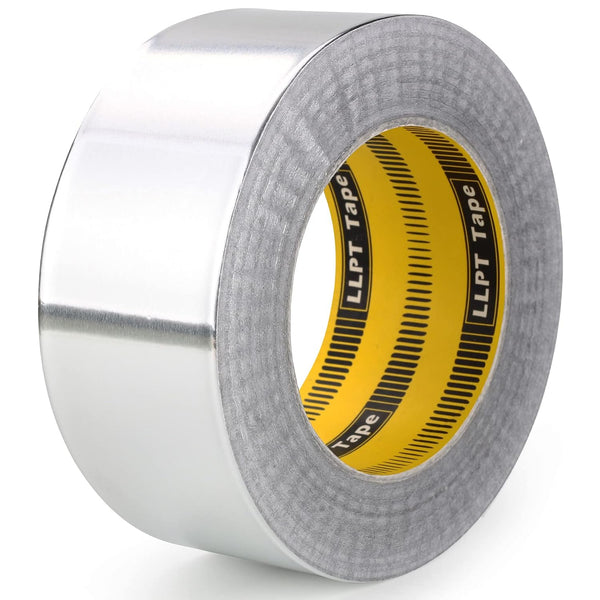 LLPT Aluminum Foil Tape, 2 Inches x 108 Feet, Extra Thick Strong Adhesive for HVAC Sealing