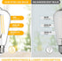 MAXvolador Dimmable Vintage LED Edison Bulb, 60W Equivalent, 6W 850 Lumens, Antique ST58 E26 Base, Pack of 4