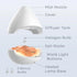 2-in-1 100% 160 mL 16-Hour Pure Enrichment PureGlow Crystal - Himalayan Salt Lamp & Ultrasonic Essential Oil Diffuser