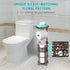 3 Upgraded Toilet Paper Holder Stand for Bathroom, Holds Big Rolls of Jumbo Mega Paper, Top Shelf for Wipes Tissue