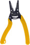 IDEAL Electrical 45-415 Premium Reflex T-5 Wire Stripper, 10-20 AWG, Plier Nose with Textured Grips, Yellow