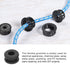 Rubber Grommets, Flexible Wire Hole Plug - 5 mm Mount Dia/Black/PVC, 50 Pcs