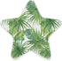 Burbuja Tropical Leaves LED Night Light Plug into Wall 0.2W Star-Shaped Nightlight Dusk