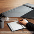 KOKUYO Systemic Synthetic Leather Cover Notebook, Twin Ring Edge, Semi-B5, 40 Sheets, 35 Lines, Black, Japan Import