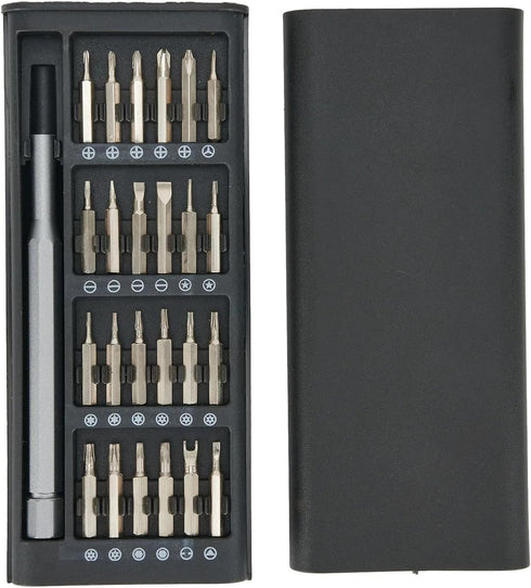 Precision Screwdriver Set, 24 in 1 Magnetic Phillips Torx Bits for iPhone PC Game Console DIY Repair Tools