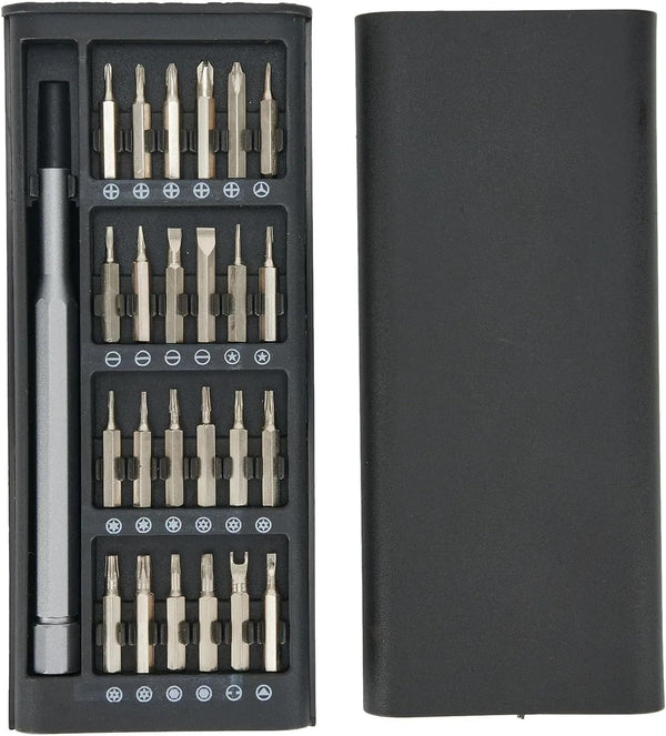 Precision Screwdriver Set, 24 in 1 Magnetic Phillips Torx Bits for iPhone PC Game Console DIY Repair Tools