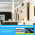 6Pack 3.3FT/1M U1SW 1M Muzata LED Channel Black Aluminum U Shape LED Strip Channel with Transparent Clear Cover Easy