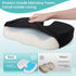 Tailbone Office Chair Seat Cushion, Cooling Gel Enhanced Memory Foam Cushion for Long Sitting - Back, Sciatica, Coccyx