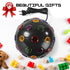 11-Inch 360 80s Kicko Spinning Disco Ball - Disco Ball Decor with Party Lights Degree Rotating Neon LED Light for Kids