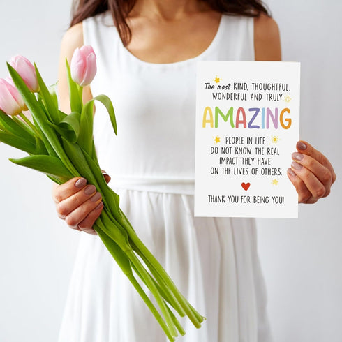 Ithmahco Thank You Cards, Farewell Cards For Coworkers, Employee Appreciation Card For Social Worker, School Counselor