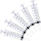 60ml Syringe for Liquid, Syringe Without Needle for Pet Feeding, Liquid Measurement,