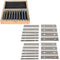 10 Pair 1/8 x 5 Machinist Parallel Block Tool Set | 0.0002 Parallelism, 1/2 to 1-5/8 Alloy Steel