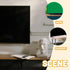 Sewroro 2pcs Black Plastic TV Stand Legs - Replacement Base for TVs