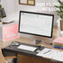 ThinkTex Accordion File Organizer, 12-Pocket Expanding Folders for Paper Receipts, Bills & Taxes, Pink