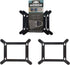 StealthMounts Makita Charger Mount, Charger Holder for Makita Wall Mount (Black) - 2 Pack (Single Charger)