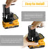 Power Wheel Adapter with Fuse & Switch, Secure Battery Adapter for Dewalt 18V XRP Lithium Battery