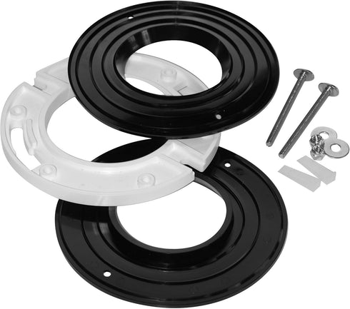 Oatey 43645 Closet Flange Spacer Kit, 1/2-Inch, Black and White