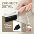 Set CLEANGOR Grout Cleaner Brush V Shape, Stiff Grout Cleaning Brushes for Tile Floor,Magic Brush, Bathroom Accessory