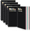Eaasty 6 Pack Spiral Notebook, 5 x 7 Inch, College Ruled, 80 Sheets/Pack, Colored Paper, Memo Books for School Office