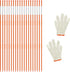 AHKUNMT 20Pcs Driveway Markers,4Ft Driveway Reflective Poles, Orange Fiberglass Snow Stakes with Reflective