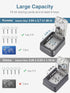 Puroma Security Key Lock Box, 4-Digit Combination Waterproof Lock Box for Key Storage, Large Capacity